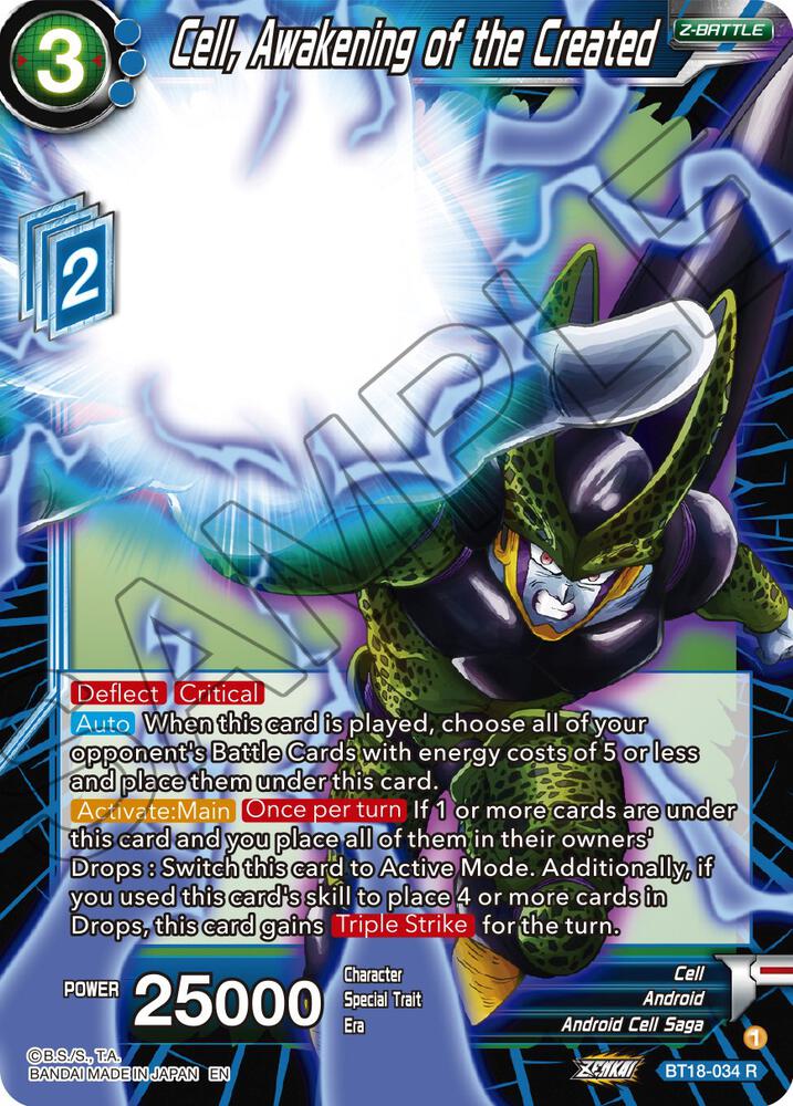 Cell, Awakening of the Created - Dawn of the Z-Legends - Dragon