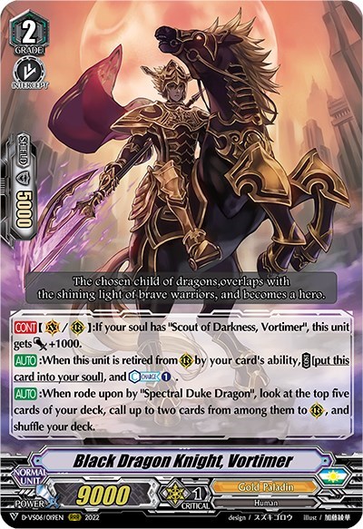 Black Dragon Knight, Vortimer