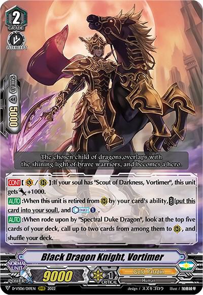 Black Dragon Knight, Vortimer