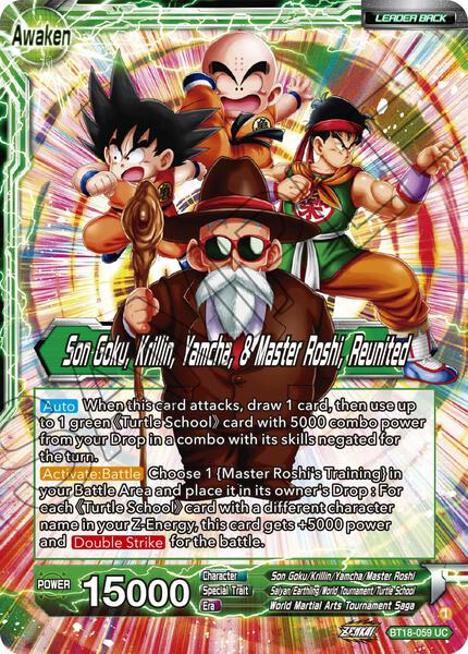Master Roshi // Son Goku, Krillin, Yamcha, & Master Roshi