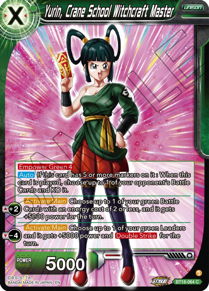 YUU ドラゴンボール Yurin, Crane School Witchcraft Master - Dawn of the Z-Legends