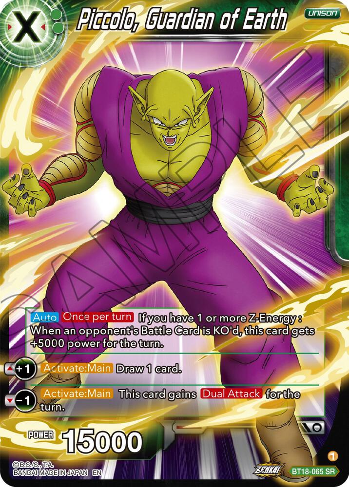 Piccolo, Guardian of Earth - Dawn of the Z-Legends - Dragon Ball