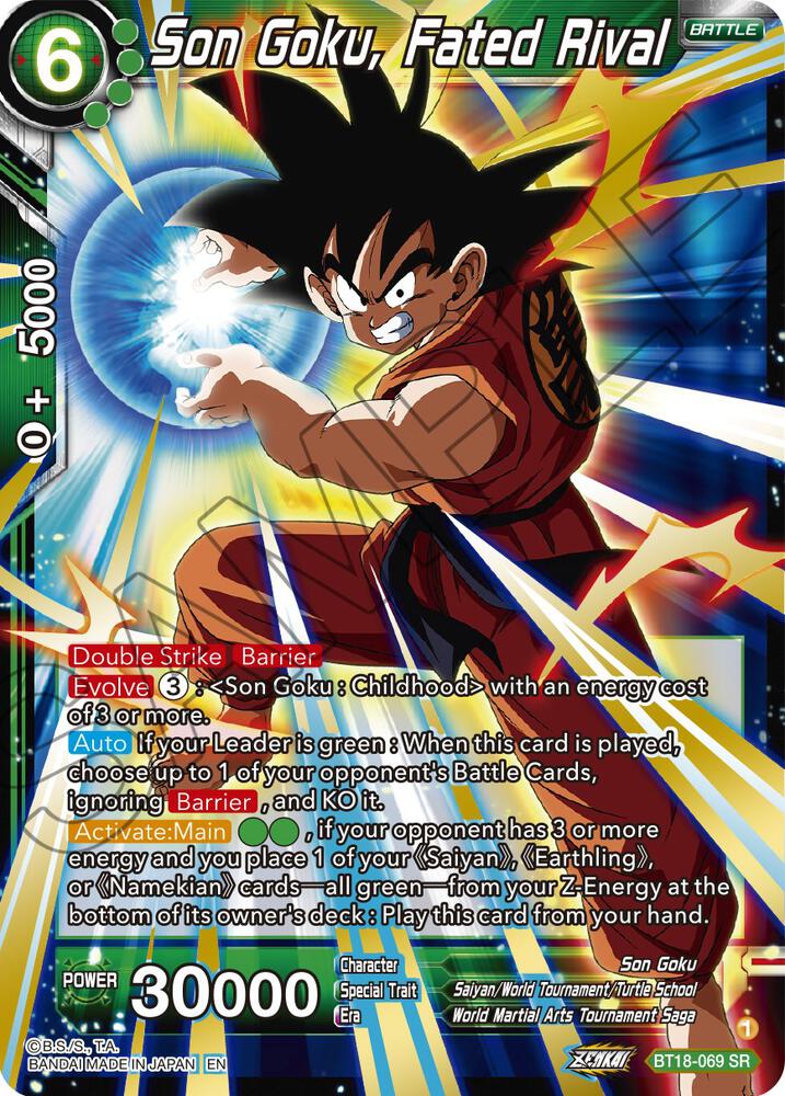 Son Goku, Fated Rival - Dawn of the Z-Legends - Dragon Ball Super