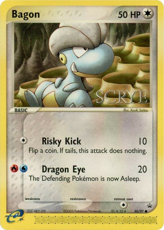 Bagon - 50/97 (Scrye Magazine) 50/97 from Nintendo Promos