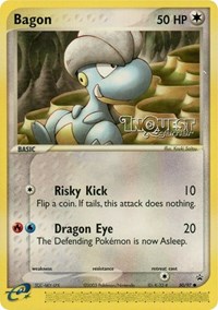 Bagon - 50/97 (InQuest Gamer) #50/97 from Nintendo Promos Pokemon card image
