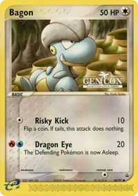Bagon - 50/97 (Gen Con 2004 Promo) #50/97 from Nintendo Promos Pokemon card image