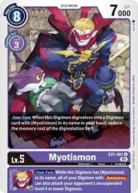 Myotismon (Winner Pack X Record) - Classic Collection - Digimon card