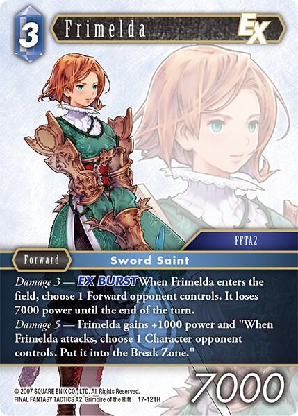 Frimelda EX - Rebellion's Call - Final Fantasy TCG - TCGplayer.com