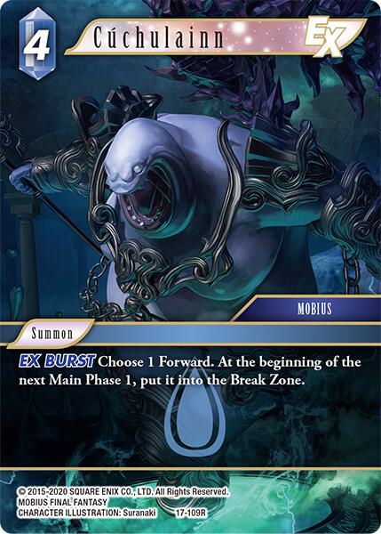 Cuchulainn EX (Rebellion's Call) — Final Fantasy TCG card