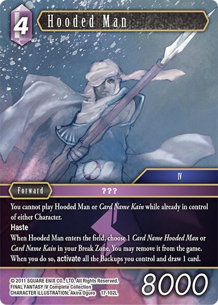 Hooded Man - Rebellion's Call - Final Fantasy TCG - TCGplayer.com