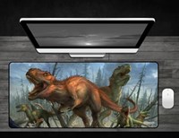 Stampede of Dinosaurs - Deskmat · GamerMats Playmats