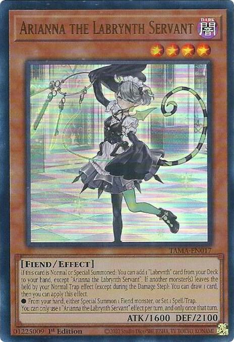 Arianna the Labrynth Servant - Tactical Masters - YuGiOh