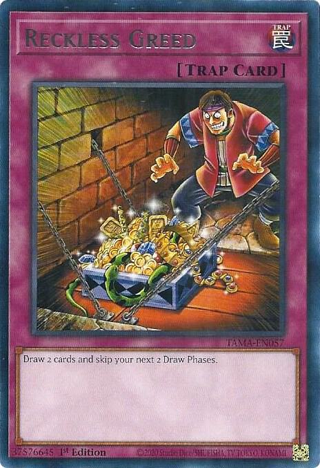 Reckless Greed - Tactical Masters - YuGiOh - TCGplayer.com
