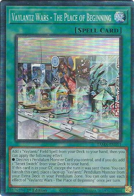 Vaylantz Wars - The Place of Beginning (CR) - Tactical Masters