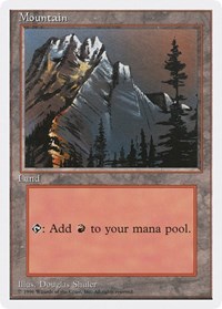 Mountain (A) - Introductory Two-Player Set - Magic: The Gathering card