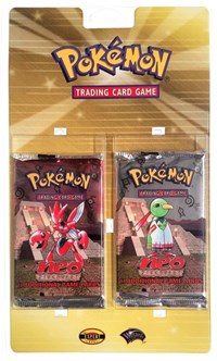 Neo Discovery 2-Pack Blister [Unlimited Edition] from Neo Discovery Pokemon card image