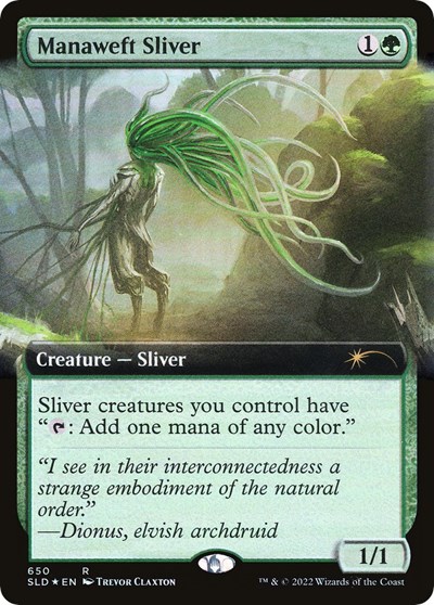 Manaweft Sliver Extended Art
