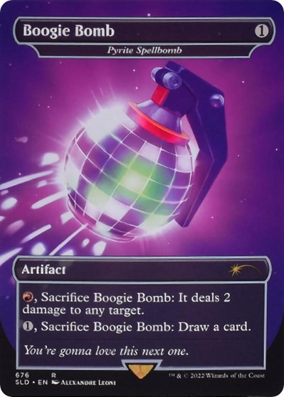 Boogie Bomb Pyrite Spellbomb
