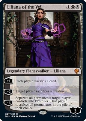 Liliana of the Veil - Dominaria United - Magic: The Gathering