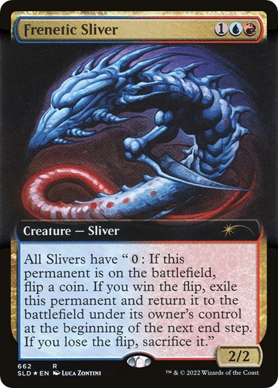 Frenetic Sliver Extended Art