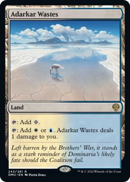 Adarkar Wastes - Dominaria United - Magic: The Gathering