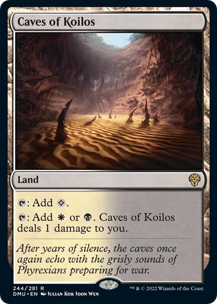 MTG コイロスの洞窟/Caves of Koilos APC 英語foil Caves of Koilos - Apocalypse - Magic: The Gathering