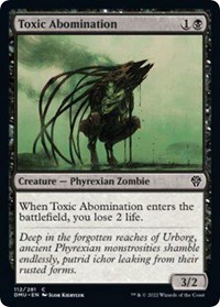 Toxic Abomination - Dominaria United - Magic: The Gathering card