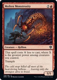 Molten Monstrosity - Dominaria United - Magic: The Gathering card