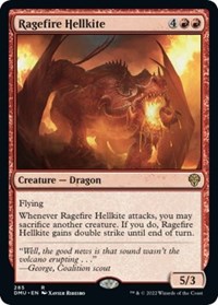 Ragefire Hellkite - Dominaria United - Magic: The Gathering card