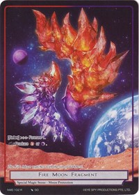 Fire Moon Fragment (Full Art) - Force of Will A New World Emerges trading card