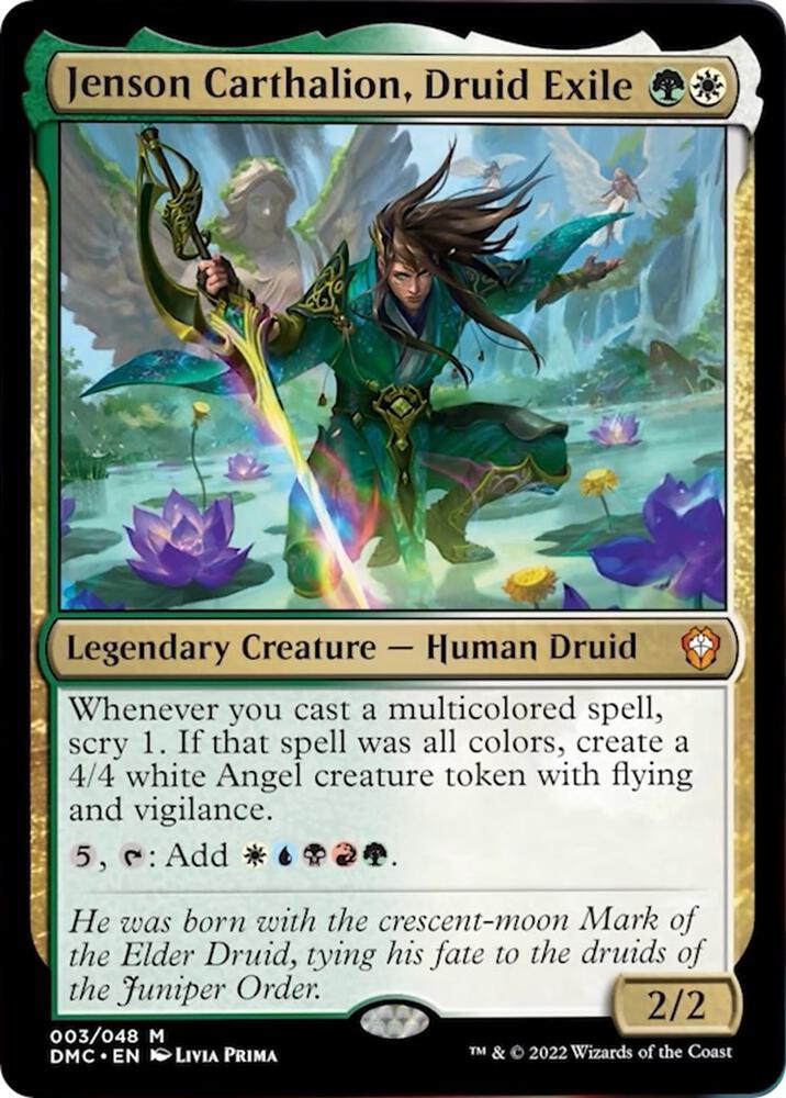 Jenson Carthalion, Druid Exile - Commander: Dominaria United