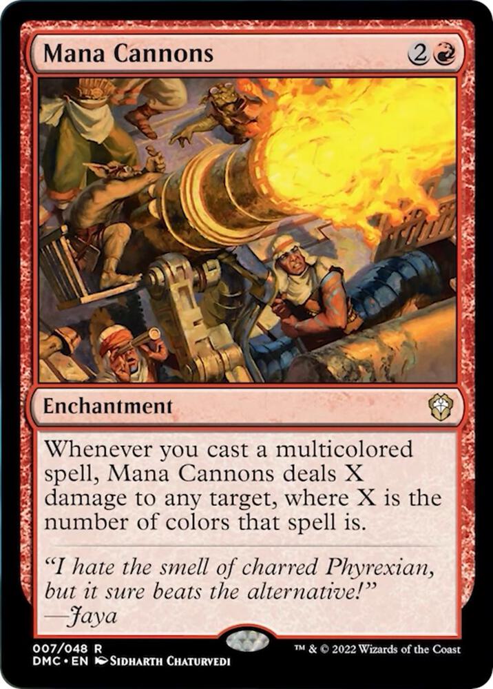 Mana Cannons - Commander: Dominaria United - Magic: The Gathering