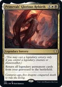Primevals' Glorious Rebirth (Commander: Dominaria United)