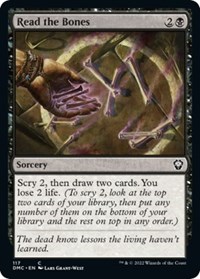 Read the Bones (Commander: Dominaria United)
