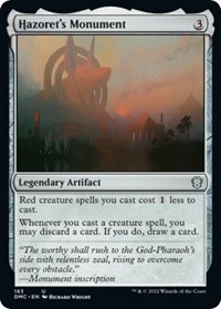 Hazoret's Monument (Commander: Dominaria United)