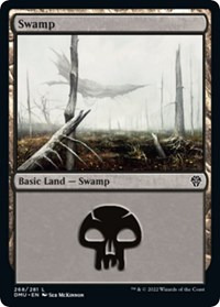 Swamp (268) - Dominaria United - Magic: The Gathering card