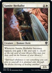 Samite Herbalist - Dominaria United - Magic: The Gathering card