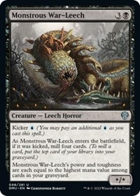 Monstrous War-Leech - Dominaria United - Magic: The Gathering card