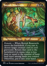 Bortuk Bonerattle (Showcase) - Dominaria United - Magic: The Gathering card
