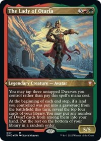 The Lady of Otaria (Foil Etched)