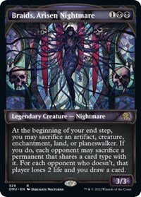 Braids, Arisen Nightmare (Textured Foil) (Foil)