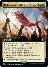 Unite the Coalition (Extended Art)