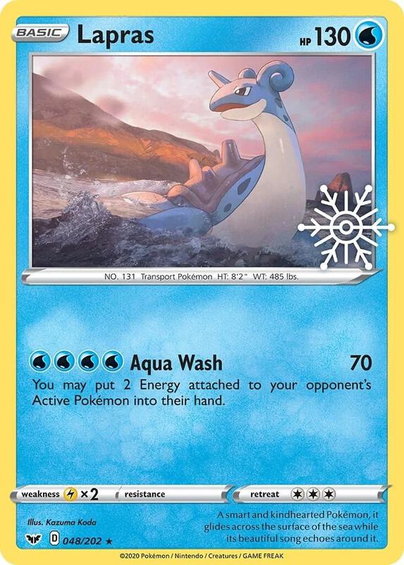 Lapras - 048/202 (Holiday Calendar) 048/202 from Miscellaneous Cards & Products