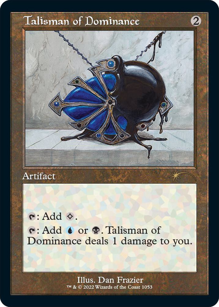 Talisman of Dominance (Retro Frame) - Secret Lair Drop Series