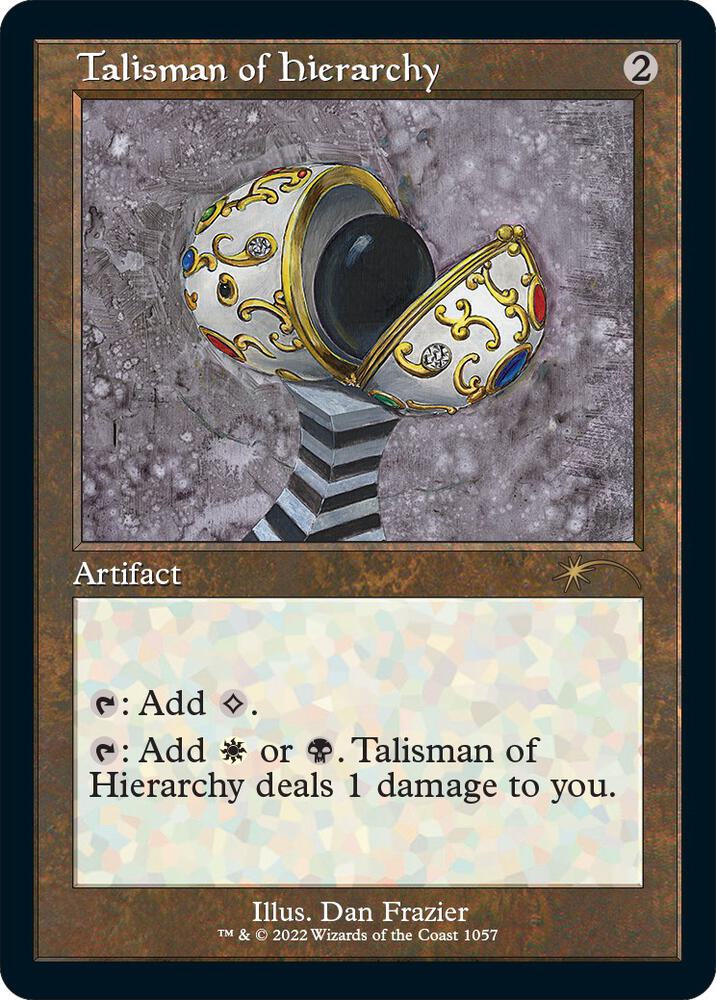 Talisman of Hierarchy (Retro Frame) - Secret Lair Drop Series