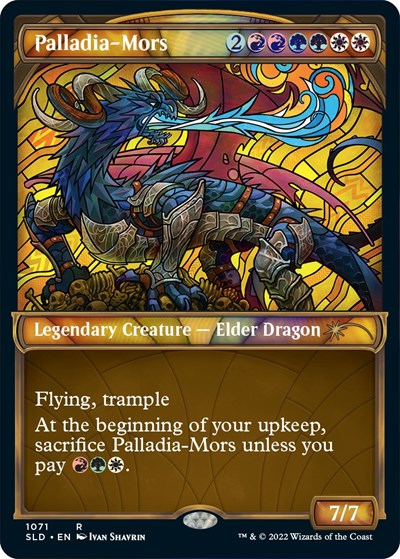 Palladia Mors Stained Glass Textured Foil