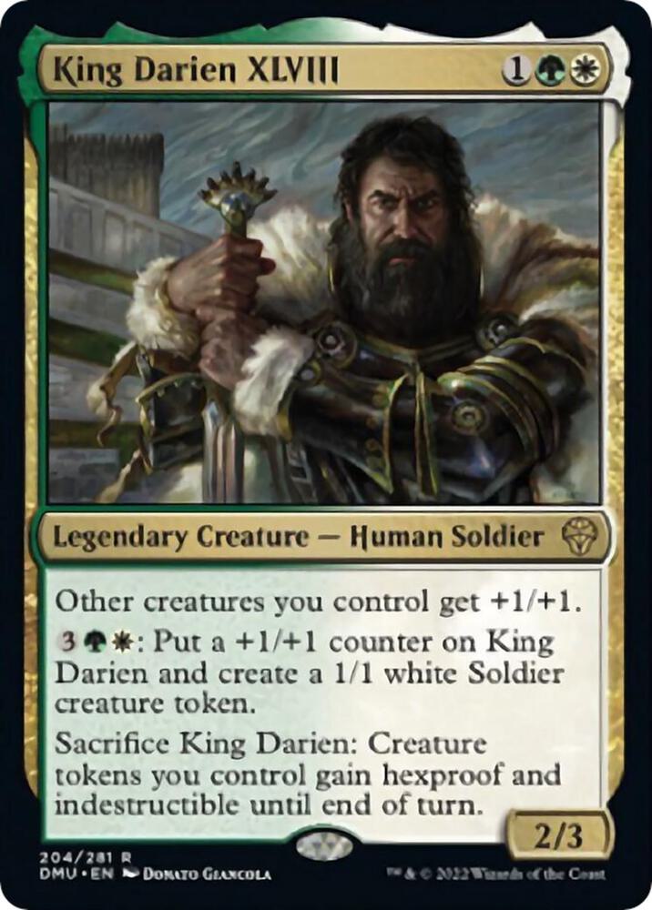 King Darien XLVIII - Dominaria United - Magic: The Gathering