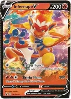 Infernape V - SWSH252