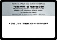 Code Card - Infernape V Showcase · Miscellaneous Cards & Products · #— · Normal