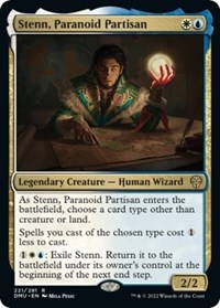 Stenn, Paranoid Partisan (Dominaria United)